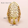 Wholesale Jewelry Novelty Artistic Tree Butterfly Feiyan 304 Stainless Steel 14K Gold Plated Open Rings