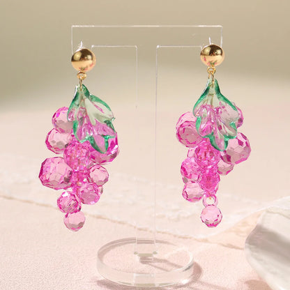 Wholesale Jewelry Novelty Geometric Arylic Drop Earrings