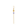 Wholesale Jewelry Ocean Style Ceramic Starfish Shell Stainless Steel Earrings Electroplating Design