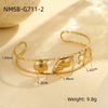 Wholesale Jewelry Ocean Style Stainless Steel Geometric Electroplating Women's Collection