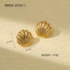 Wholesale Jewelry Ocean Style Stainless Steel Geometric Electroplating Women's Collection