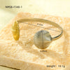 Wholesale Jewelry Ocean Style Stainless Steel Geometric Electroplating Women's Collection