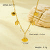 Wholesale Jewelry Ocean Style Stainless Steel Geometric Electroplating Women's Collection