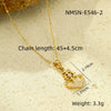 Wholesale Jewelry Ocean Style Stainless Steel Geometric Electroplating Women's Collection
