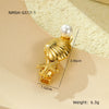 Wholesale Jewelry Ocean Style Stainless Steel Geometric Electroplating Women's Collection