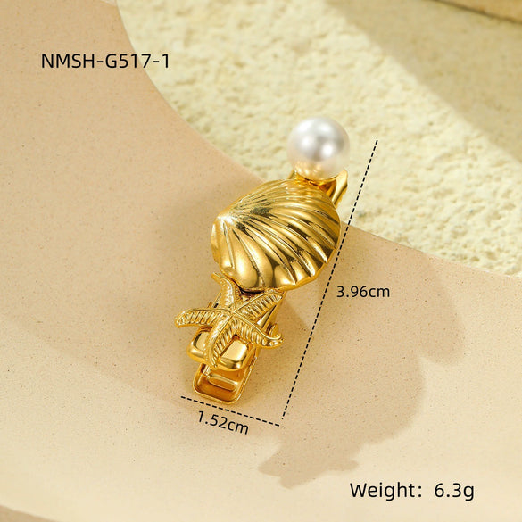 Wholesale Jewelry Ocean Style Stainless Steel Geometric Electroplating Women's Collection