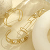 Wholesale Jewelry Ocean Style Stainless Steel Geometric Electroplating Women's Collection