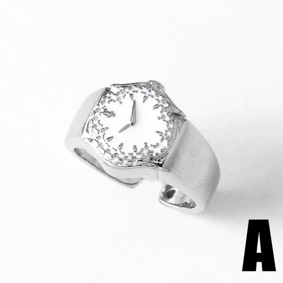 Wholesale Jewelry Open Ring Copper 18K Gold Plated