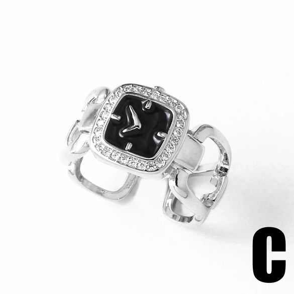 Wholesale Jewelry Open Ring Copper 18K Gold Plated