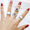 Wholesale Jewelry Open Ring Copper 18K Gold Plated
