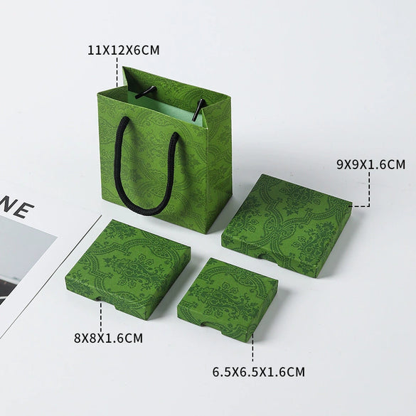 Wholesale Jewelry Packaging Box For Earrings Ring Bracelet Necklace Made Of Paper And Cardboard