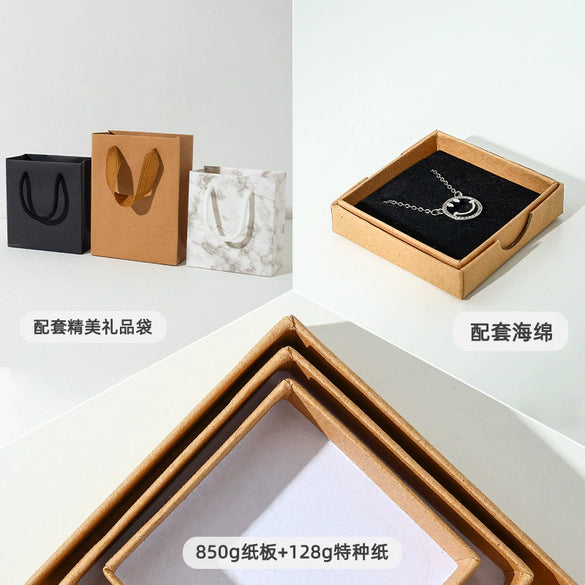 Wholesale Jewelry Packaging Box For Earrings Ring Bracelet Necklace Made Of Paper And Cardboard