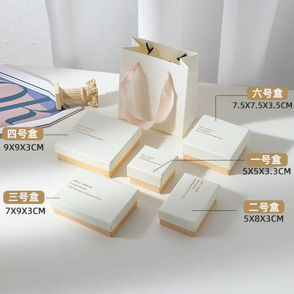 Wholesale Jewelry Packaging Box Heaven And Earth Cover Made Of Paper And Cardboard For Rings Earrings Bracelets Necklaces