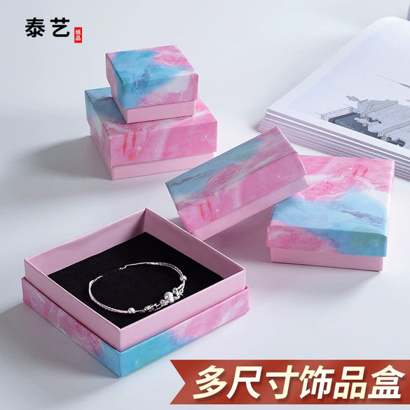 Wholesale Jewelry Packaging Box In Pink And Colorful Made Of Paper And Cardboard