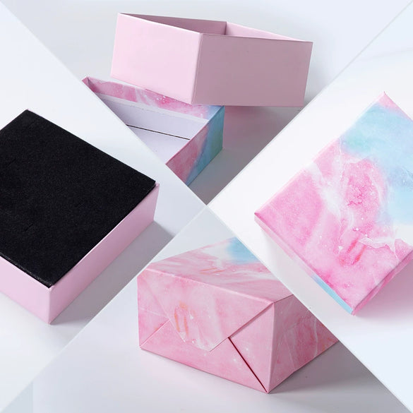 Wholesale Jewelry Packaging Box In Pink And Colorful Made Of Paper And Cardboard