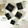 Wholesale Jewelry Packaging Box Kapok Green Heaven And Earth Cover Box Paper Cardboard Material