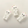 Wholesale Jewelry Plush Bear Resin Pendant Handmade Accessories Spray Velvet