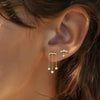 Wholesale Jewelry Pure Titanium Copper Stainless Steel Geometric Electroplated Unisex Star Earrings And Lip Nails Piercing Jewelry