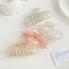 Wholesale Jewelry Pvc Handmade Natural Geometric Women's Hair Ornaments Mermaid Shark Clip