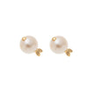 Wholesale Jewelry Retro Animal Zodiac Style Copper Titanium Steel Electroplating Natural Pearl Fish Pendant Clavicle Chain