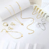 Wholesale Jewelry Retro Copper 14K Gold Plated Cross Earrings For Women