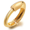 Wholesale Jewelry Retro Exaggerated Irregular Pleated Alloy Bracelet With Electroplating