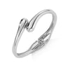 Wholesale Jewelry Retro Exaggerated Irregular Pleated Alloy Bracelet With Electroplating