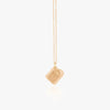 Wholesale Jewelry Retro Geometric Copper Goldplated Tarot Butterfly Pendant Necklace
