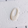 Wholesale Jewelry Retro Geometric Style Oval Hollow Plastic Resin Pendant Earrings