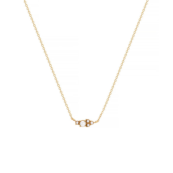 Wholesale Jewelry Retro Geometric Style Twelve Birthstone Titanium Steel Electroplated Ochain Pendant Necklace For Women