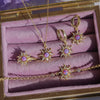 Wholesale Jewelry Retro Literature And Art Style Geometric Copper Zircon Pendant Necklace