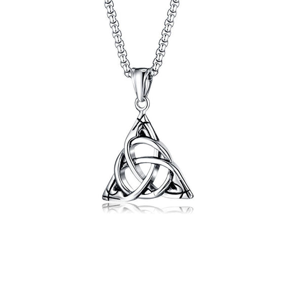 Wholesale Jewelry Retro Punk Navy Anchor Titanium Steel Pendant Necklace With Baking Paint Pattern Of Letters Numbers Text