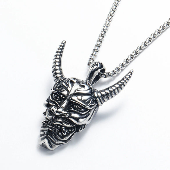 Wholesale Jewelry Retro Punk Navy Anchor Titanium Steel Pendant Necklace With Baking Paint Pattern Of Letters Numbers Text