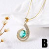 Wholesale Jewelry Retro Religious Cross Copper Electroplated Geometric Pendant Necklace For Women