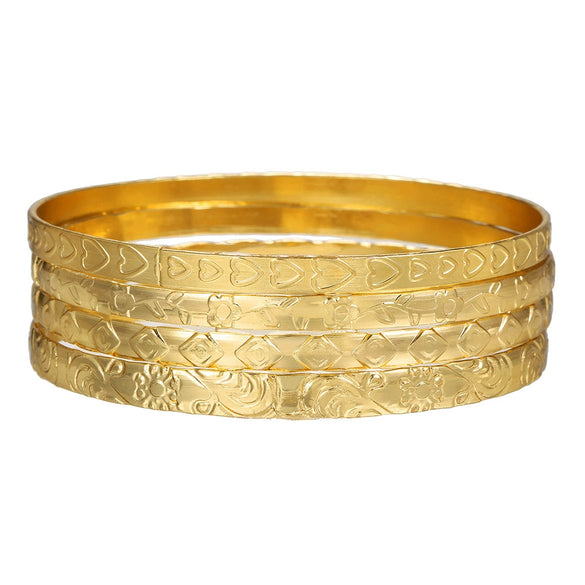 Wholesale Jewelry Retro Simple Geometric Flower Love Pattern Iron Electroplated Women's Bracelet