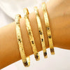 Wholesale Jewelry Retro Simple Geometric Flower Love Pattern Iron Electroplated Women's Bracelet