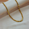 Wholesale Jewelry Retro Simple Geometric Three Dimensional Triangle Titanium Steel Beaded Woven Handmade Necklace