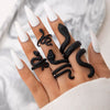 Wholesale Jewelry Retro Snake Animal Alloy Ring Electroplating Geometric Style Unisex