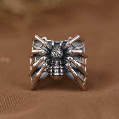 Wholesale Jewelry Retro Spider Alloy Plating Open Ring