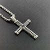 Wholesale Jewelry Retro Style Doll Pattern Stainless Steel Pendant Necklace With Polishing Treatment Unisex