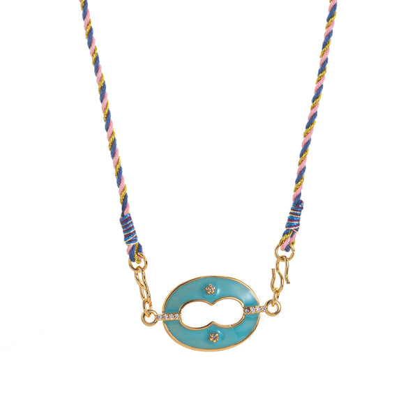 Wholesale Jewelry Retro Style Geometric Love Heart Lip Titanium Steel Pendant Gold Plated Ochain Clavicle Chain