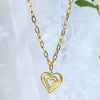 Wholesale Jewelry Retro Style Geometric Stainless Steel Electroplated Pendant Necklace