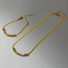 Wholesale Jewelry Retro Style Geometric Titanium Steel Chain Clavicle Necklace With Electroplating