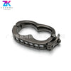 Wholesale Jewelry Retro Style Peanut Copper Electroplated Buckle Jewelry Accessories Connector