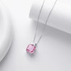 Wholesale Jewelry Retro Style Square 925 Sterling Silver Geometric Electroplated Jewelry Set For Women
