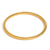 Wholesale Jewelry Retro Style Stainless Steel Joker Hammer Pattern Closed Bracelet With Electroplating