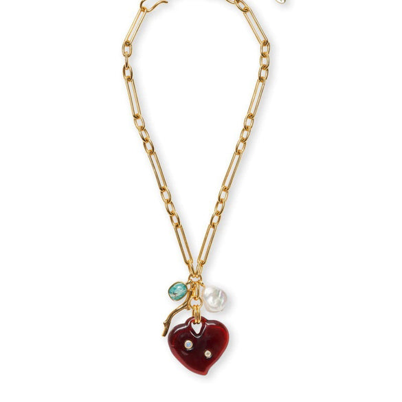 Wholesale Jewelry Retro Style Star Pendant Copper Electroplated Ochain Necklace For Ladies
