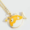 Wholesale Jewelry Retro Style Starfish Pendant Necklace Copper Electroplating Mixed Gemstone Setting O Chain For Women