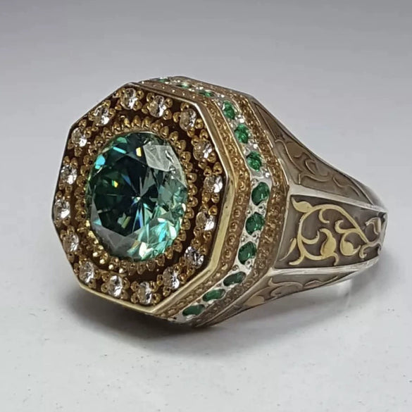 Wholesale Jewelry Retro Style Totem Alloy Men's Jewelry With Electroplating