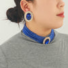 Wholesale Jewelry Rhinestone Geometric Earrings And Necklaces